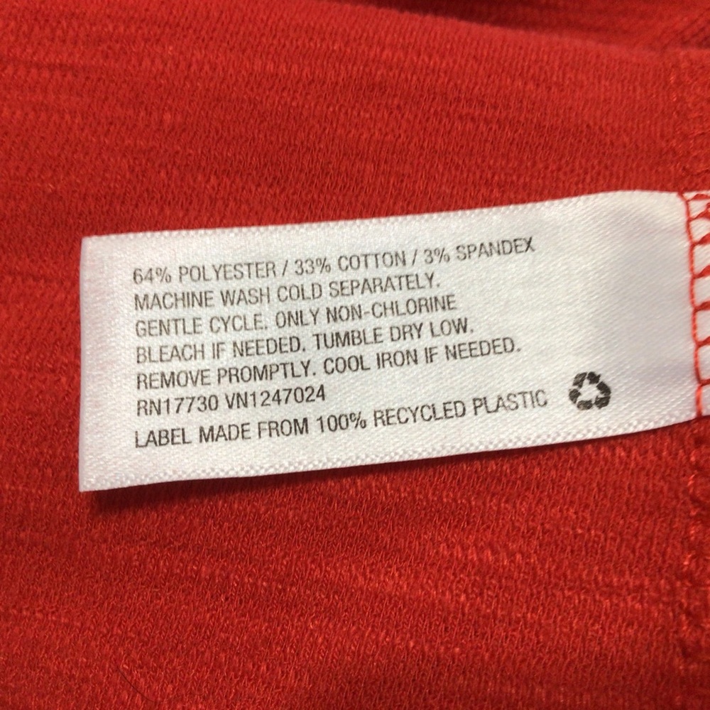 Ava & Viv Red Plus Size Sleeveless Maxi Dress 3X - Picture 11 of 11